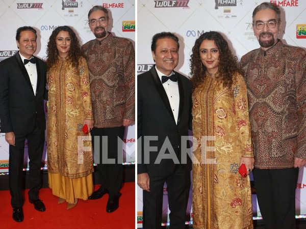 Wolf777news Filmfare Awards 2022: Vineet Jain and Kabir Bedi arrive at the red carpet