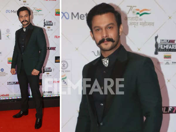 Wolf777news Filmfare Awards 2022: Adinath Kothare arrives at the red carpet