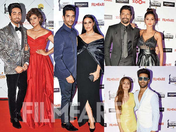Couple couture at the 65th Amazon Filmfare Awards