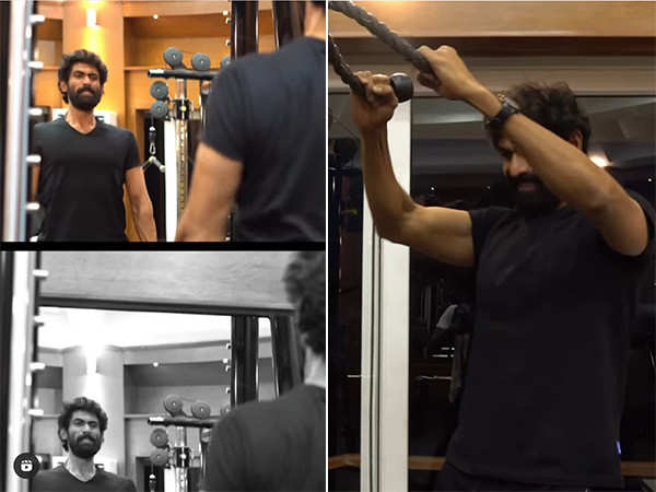 Rana Daggubati gives us a glimpse of his hardcore workout regime 