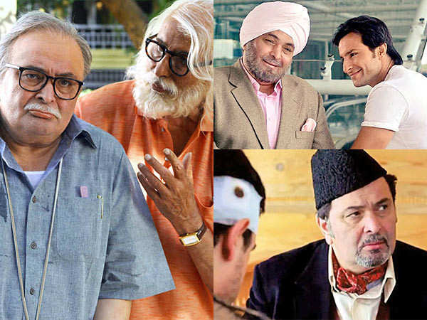 Most memorable character roles of the late Rishi Kapoor