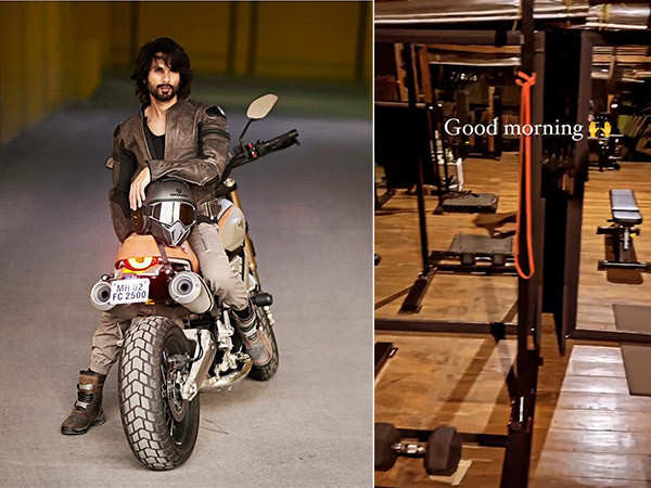 Shahid Kapoor’s mornings start with ultimate fitness plans 