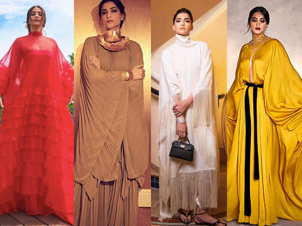 11 times Sonam Kapoor rocked a loose silhouette outfit